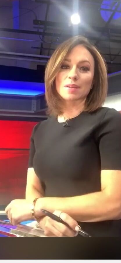 News Anchor Natalie Herbick for Comments and Cum Tribute
