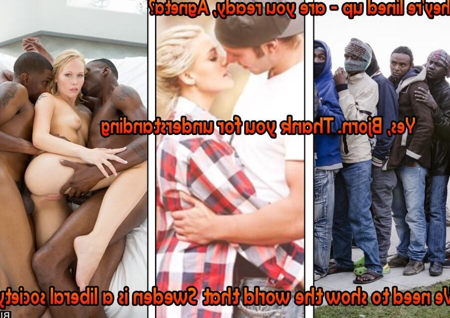 Swedish wives with refugees