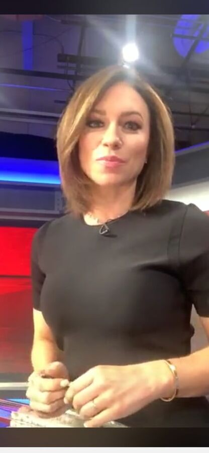 News Anchor Natalie Herbick for Comments and Cum Tribute
