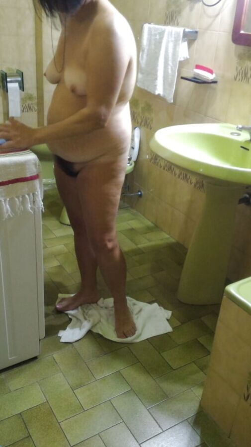 Slut milf small titts
