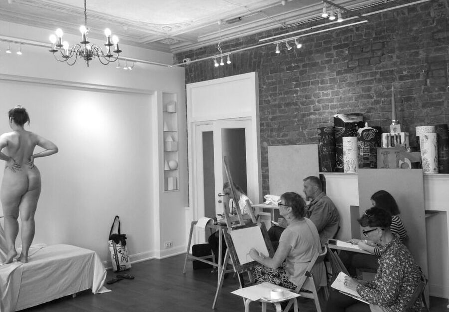 Nude art models