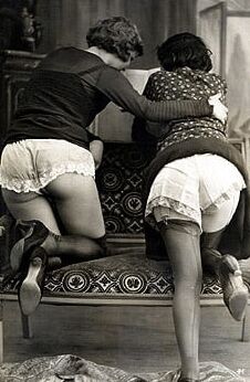 Vintage nudes panties