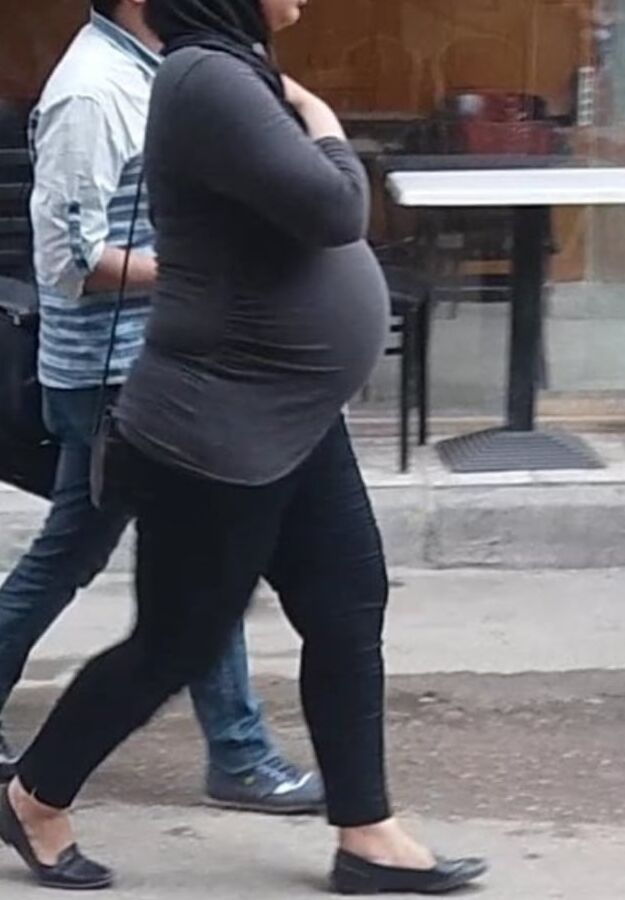 Beautiful pregnant morocco