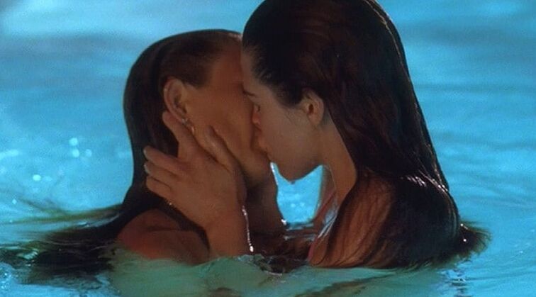 Loving Annabelle - Pool Kiss