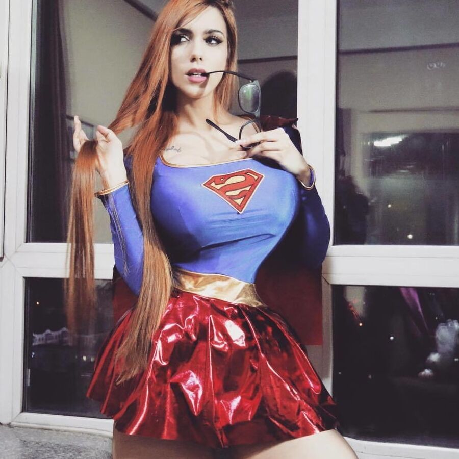 Massive Fake Tits Babe Adriana Alencar