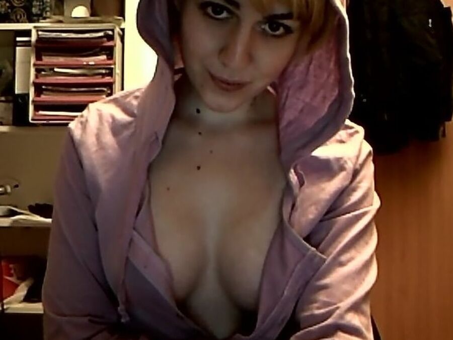 French blonde girl solo