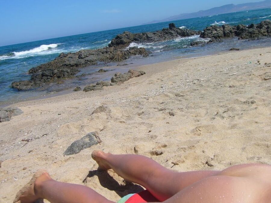 Nude at the beach