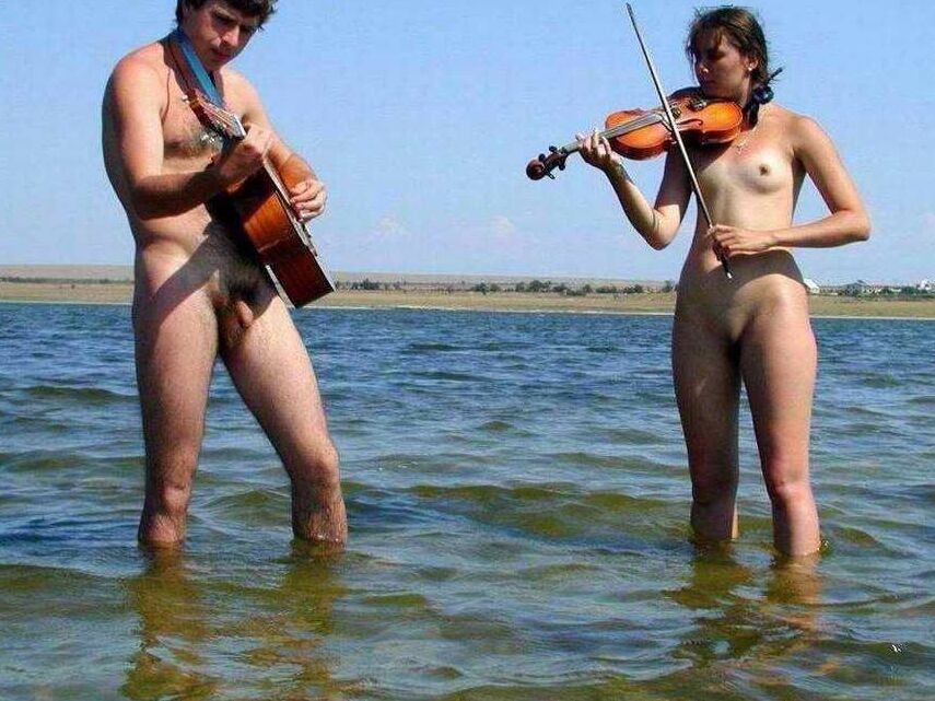 Nudists vintage color