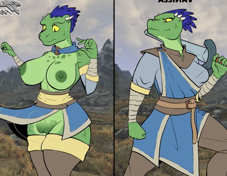 Skyrim Sluts:argonian