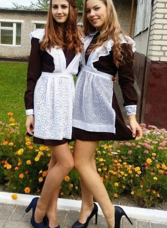 Russian schoolgirls