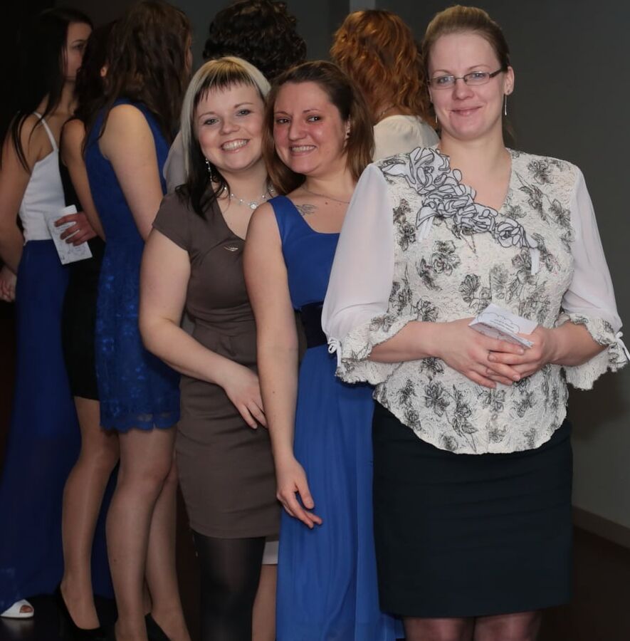 Graduation Girls in Pantyhose
