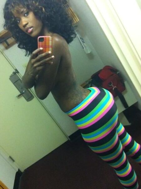 ass pants (black)