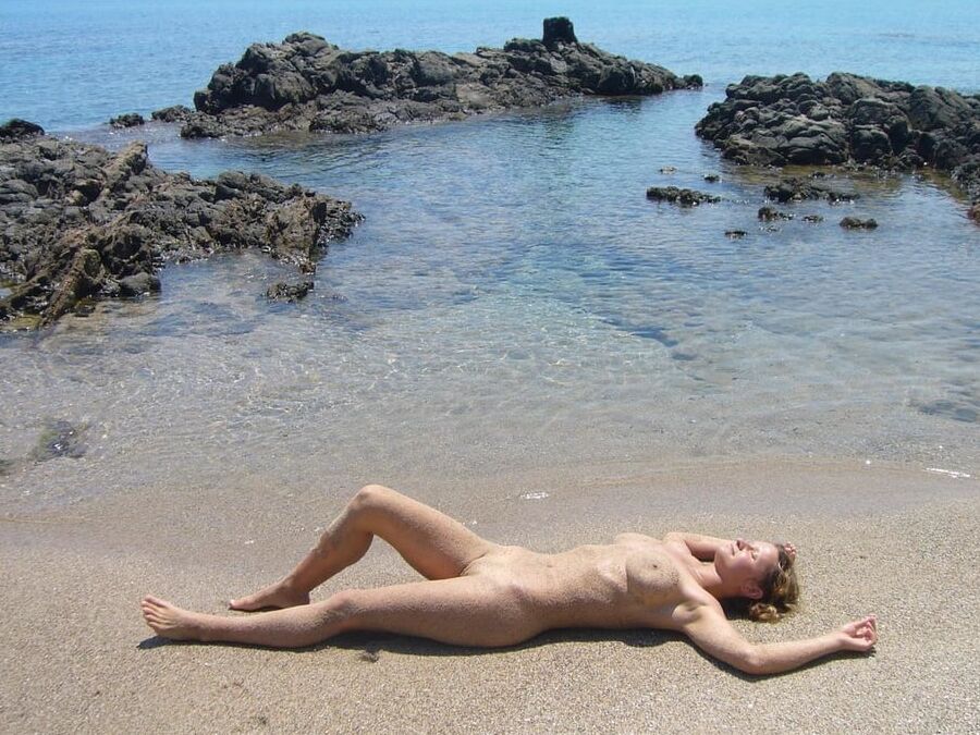Nude at the beach