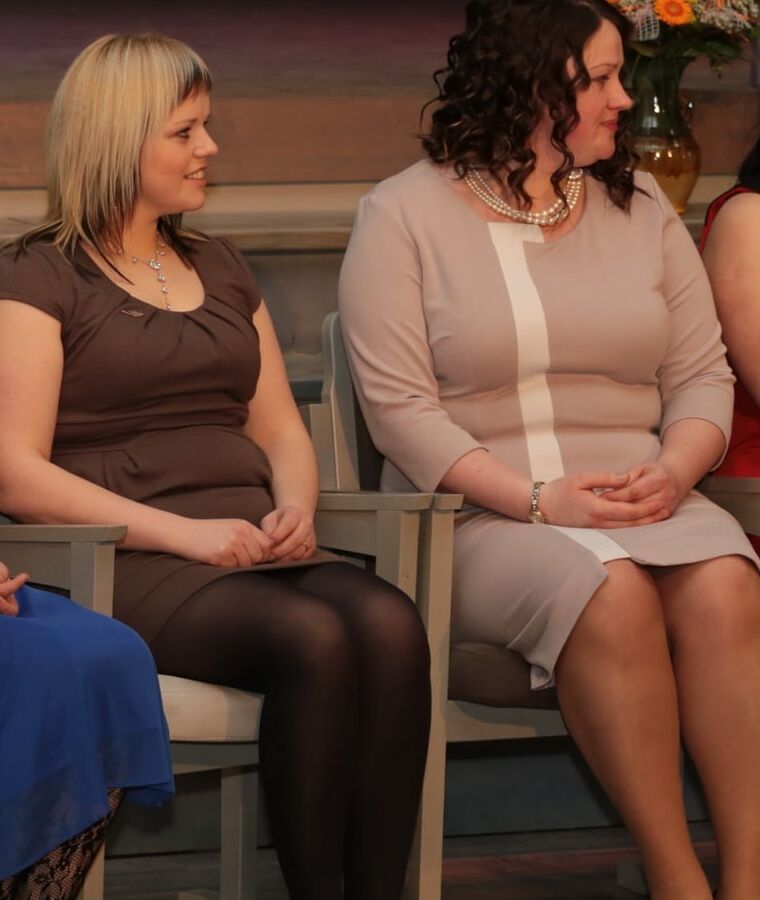 Graduation Girls in Pantyhose