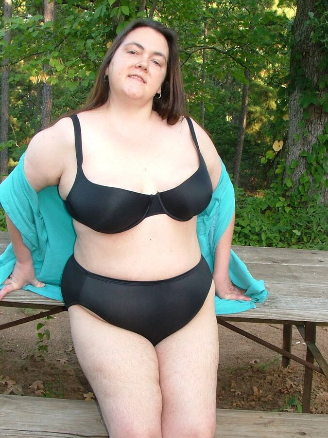 Hairy Fat Whore at the Park