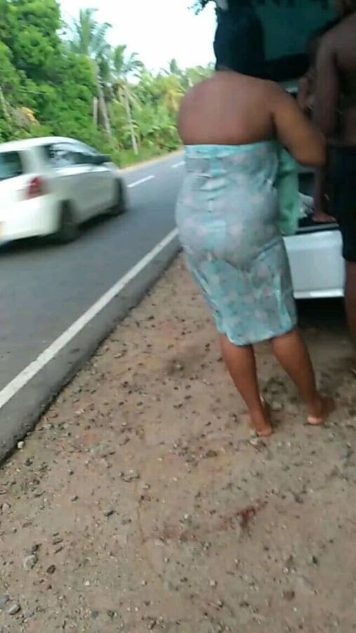 Outdoor exposed wife