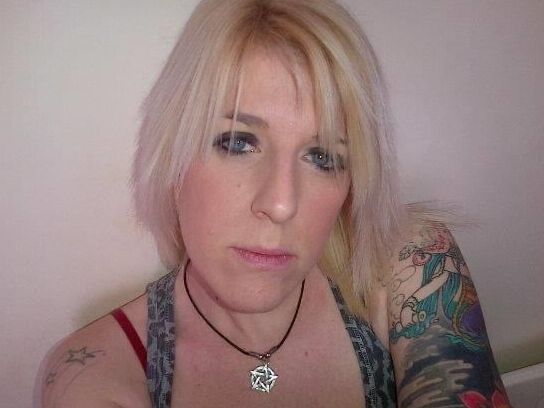 Sexy Tattooed Blonde something from Wymondham, Norfolk