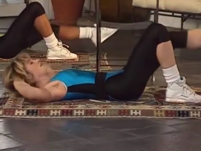 Anthea Turner, British Celebrity, Leotard, Non Nude