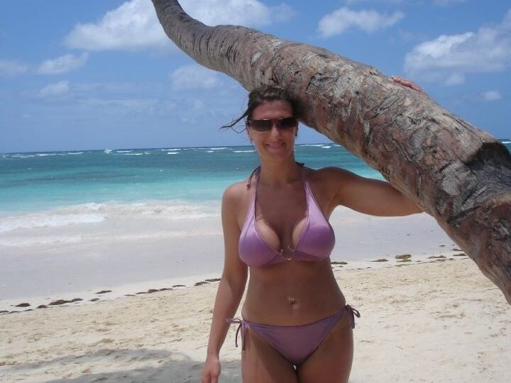 Me and aunt on vacation