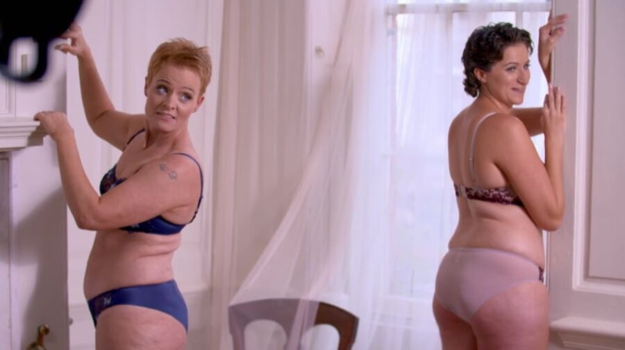 Jade and Sadie photo shoot How to Look Good Naked