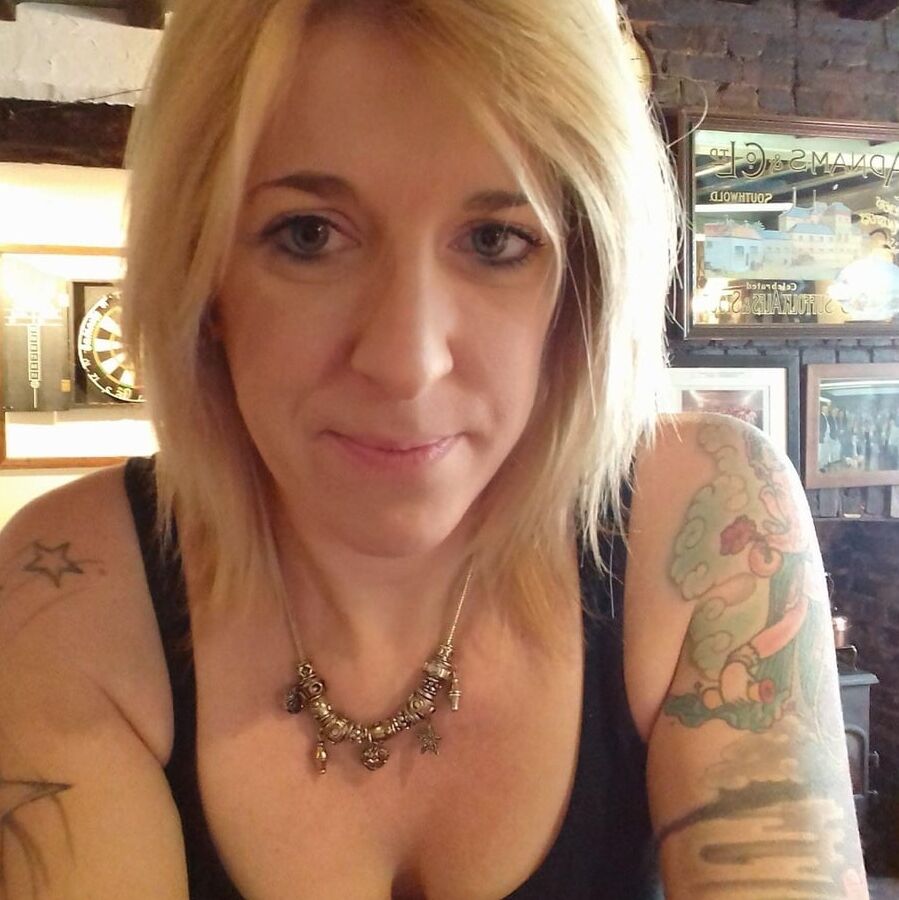 Sexy Tattooed Blonde something from Wymondham, Norfolk
