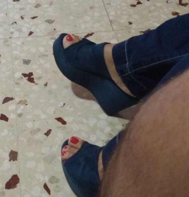 Piedi maturi fantastici