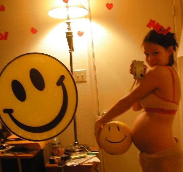 Beautiful pregnant morocco