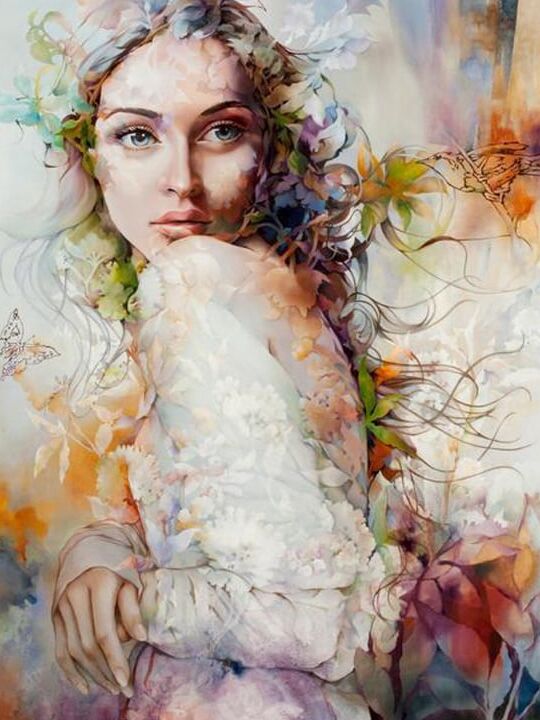 THE ART &amp; BEAUTY OF WOMEN Painting Pics Fucking ....