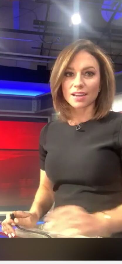 News Anchor Natalie Herbick for Comments and Cum Tribute