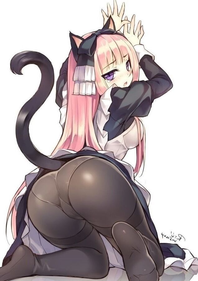 Pantyhose feet hentai