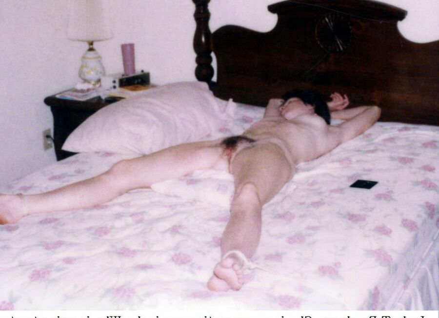 Lady T Bondage party MILF before after