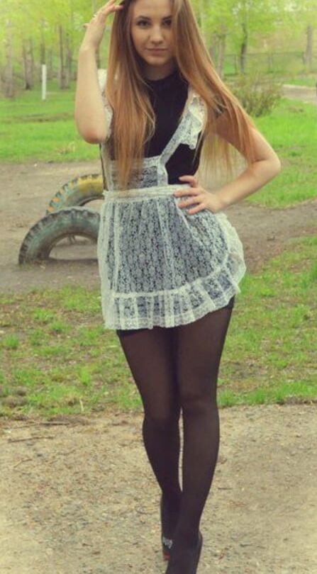 Russian schoolgirls