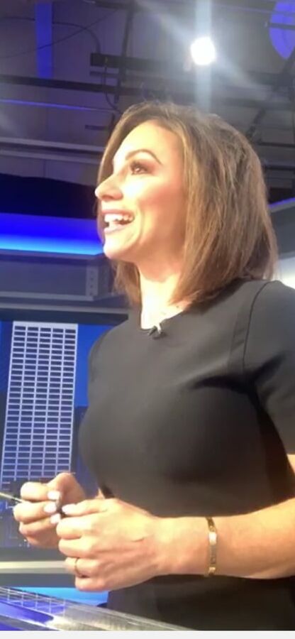 News Anchor Natalie Herbick for Comments and Cum Tribute