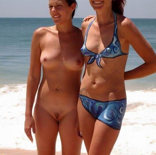Nudists vintage color