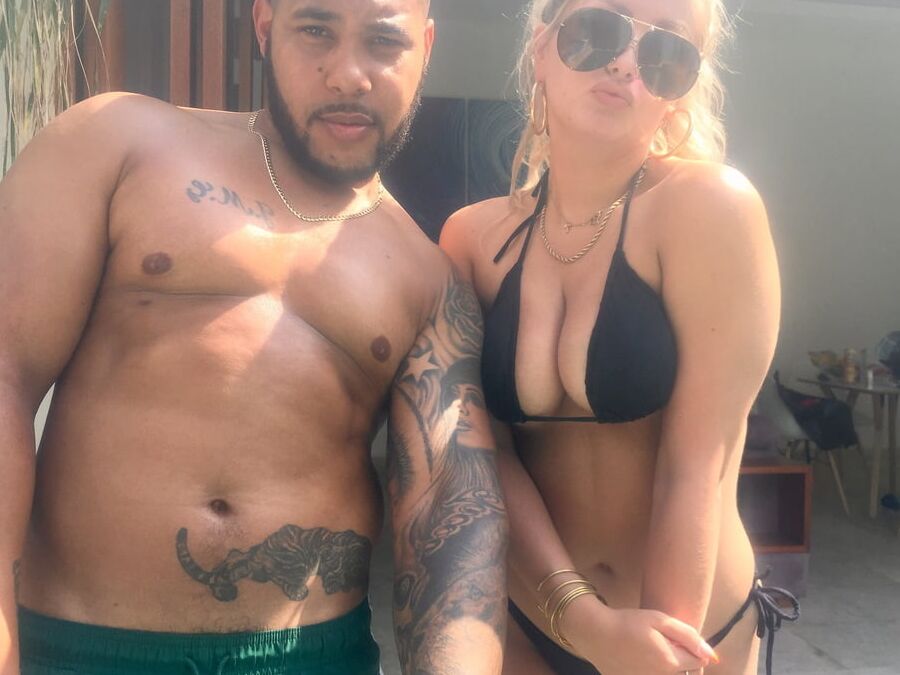 British Busty Amateur Blonde Topless In And Outdoor