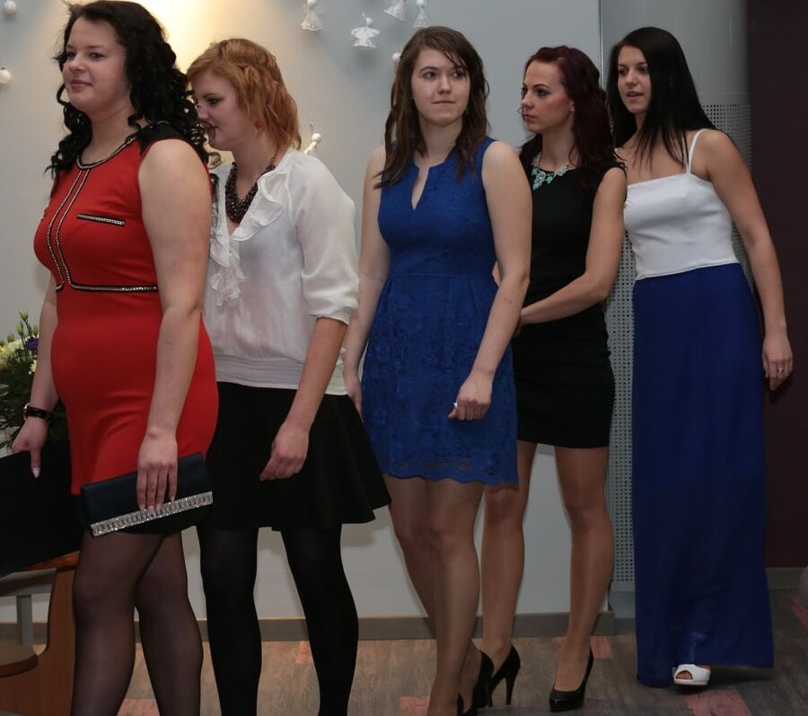 Graduation Girls in Pantyhose