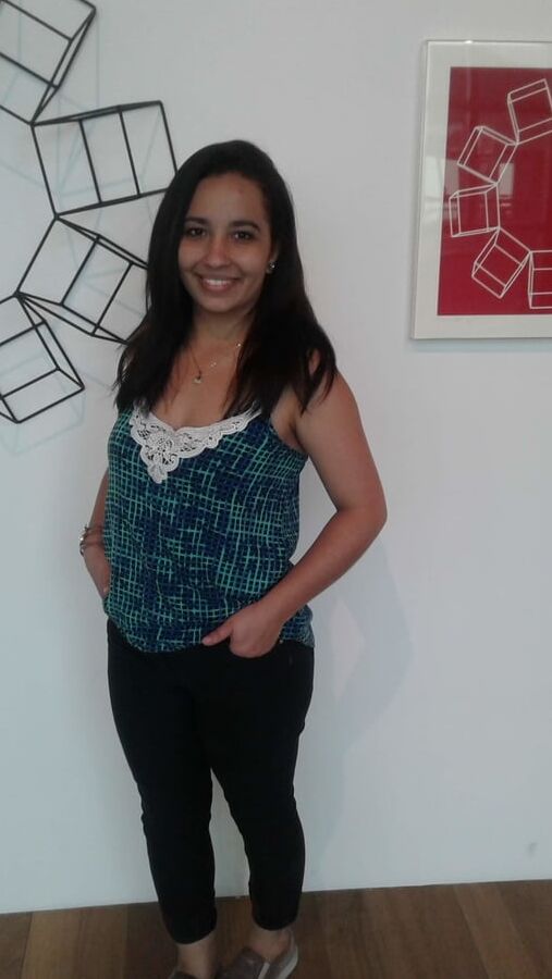 Hot young mom at the museum