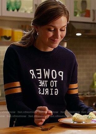 Melissa Benoist with food