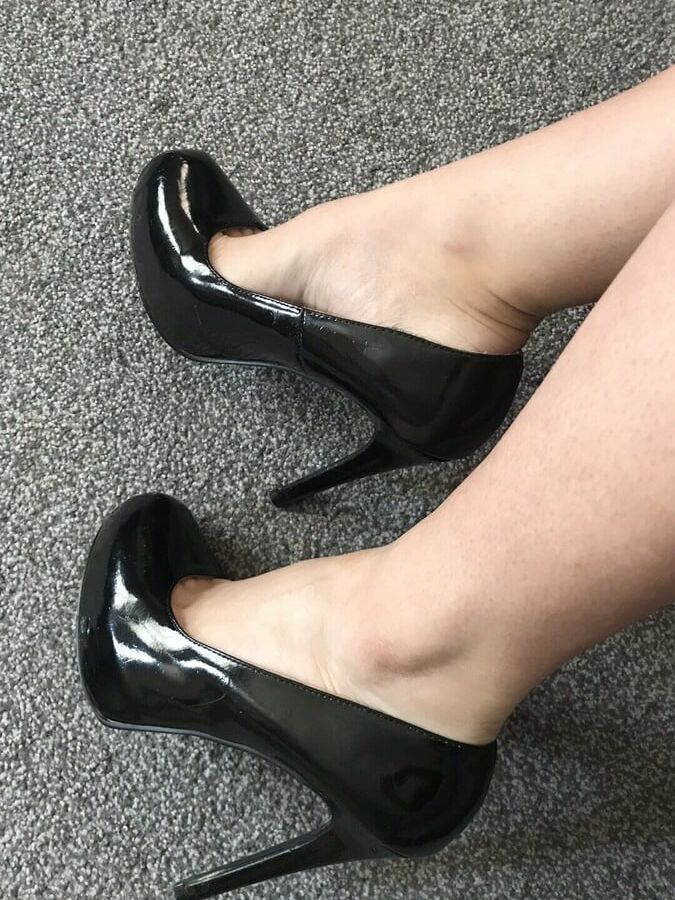Sexy Milf, High Heels, Stocking Fotoshooting