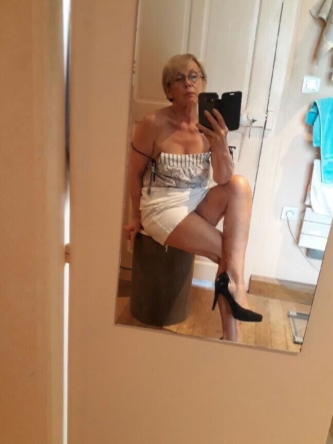 Getting told off by gorgeous gran