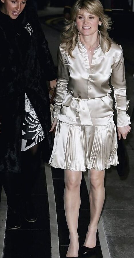 Anthea Turner Another C-List TV Presenter in Pantyhose