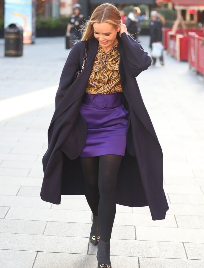 Amanda Holden - UK C-List TV Presenter in Tights