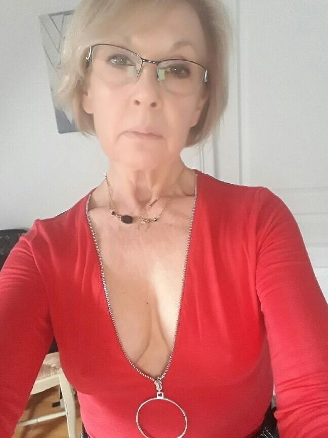 Getting told off by gorgeous gran