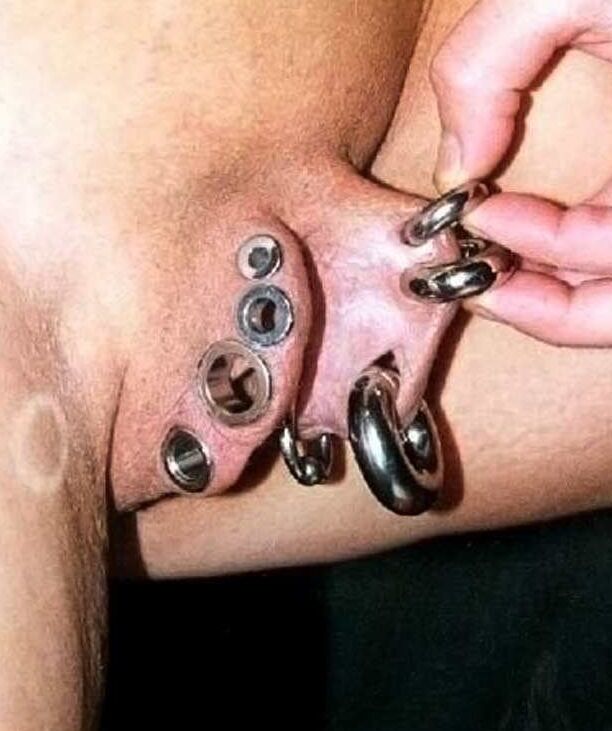 Pierced pussy