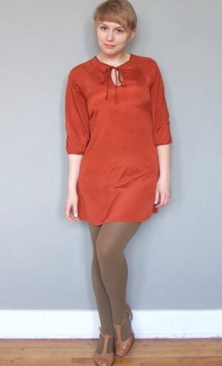 Skinny pretty girls in ballet flat shoes