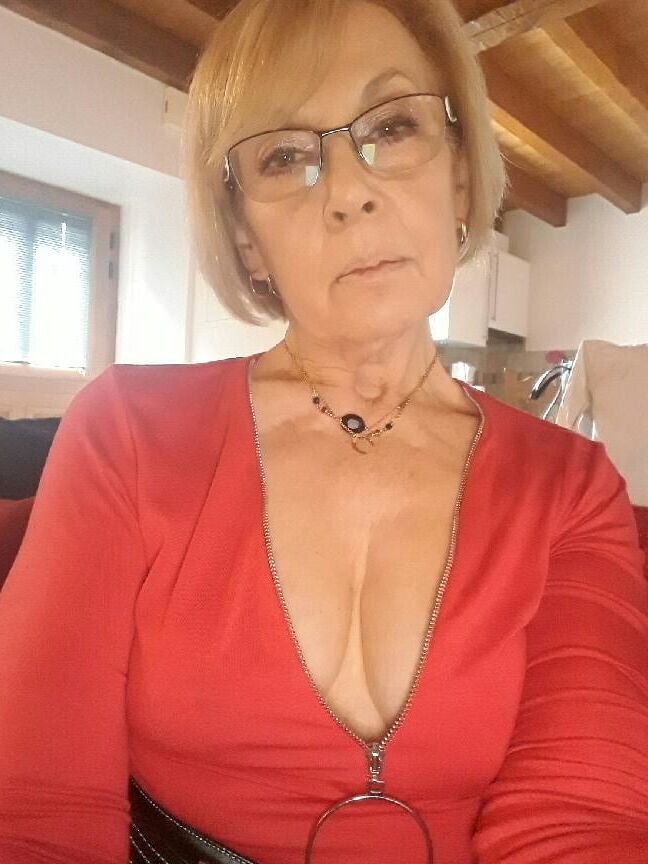 Getting told off by gorgeous gran