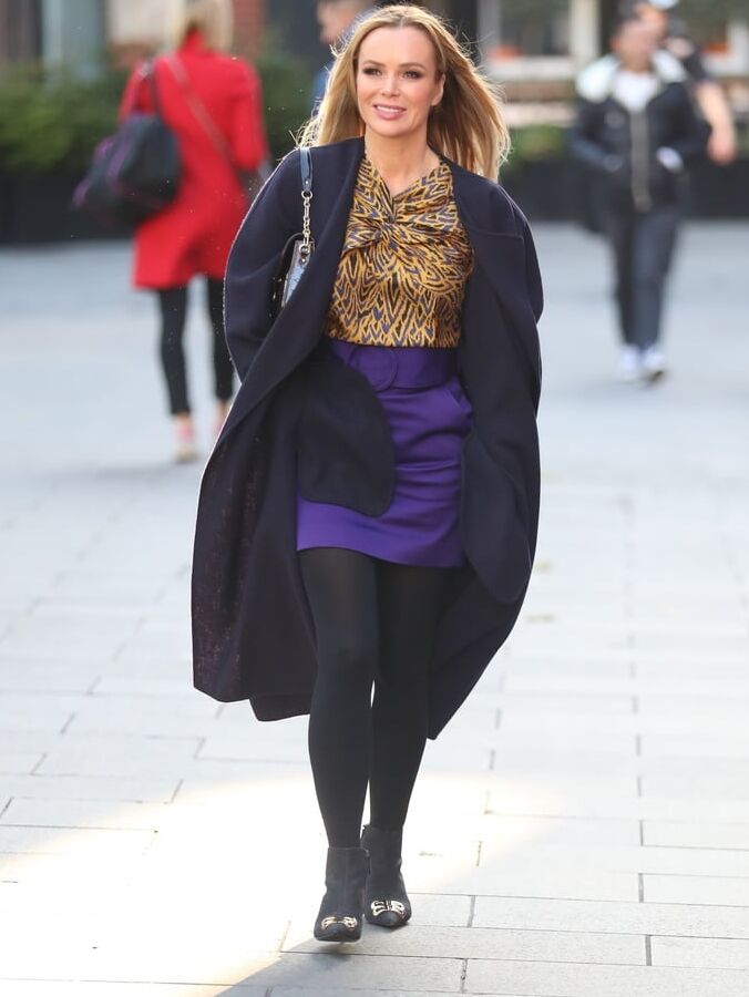 Amanda Holden - UK C-List TV Presenter in Tights