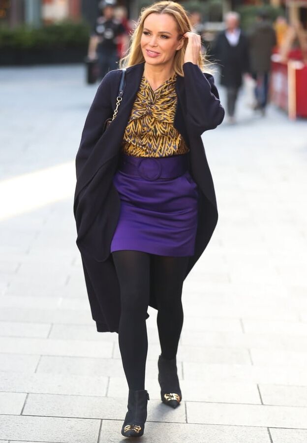 Amanda Holden - UK C-List TV Presenter in Tights