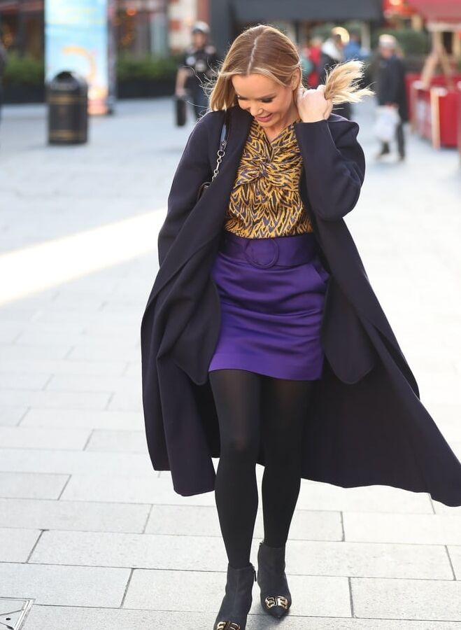 Amanda Holden - UK C-List TV Presenter in Tights