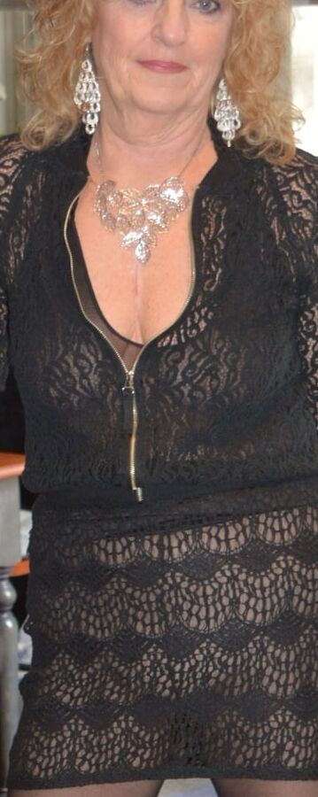 Sheer Black Body Stocking